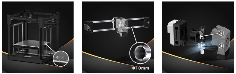 Qidi Tech X-Max 3 Yüksek Hızlı Endüstriyel 3D Printer - Robot Sepeti